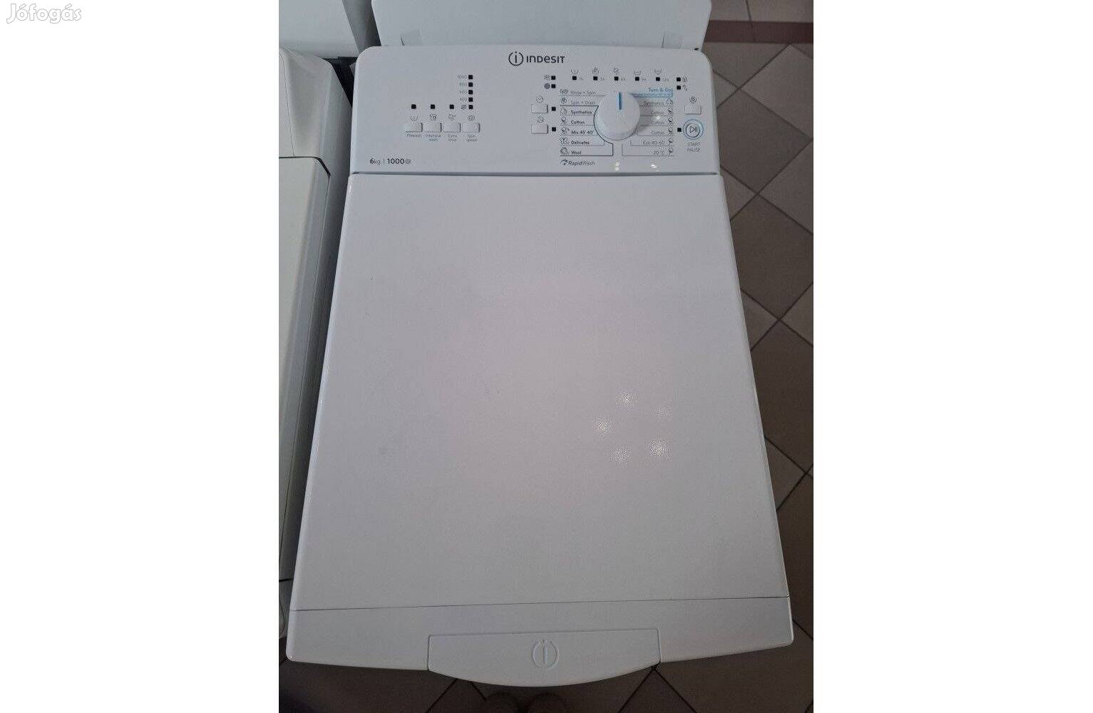 Felújított Indesit BTW L60300 EE/N Mosógép [Hfv670] 6 hó garancia